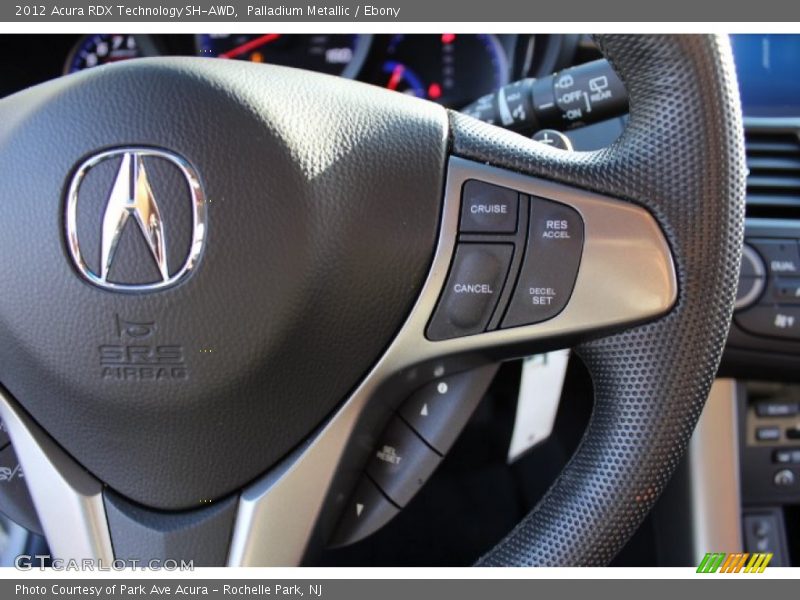 Palladium Metallic / Ebony 2012 Acura RDX Technology SH-AWD