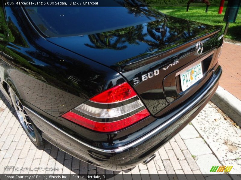 Black / Charcoal 2006 Mercedes-Benz S 600 Sedan