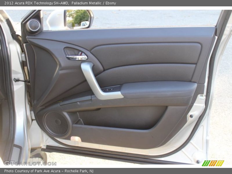 Palladium Metallic / Ebony 2012 Acura RDX Technology SH-AWD