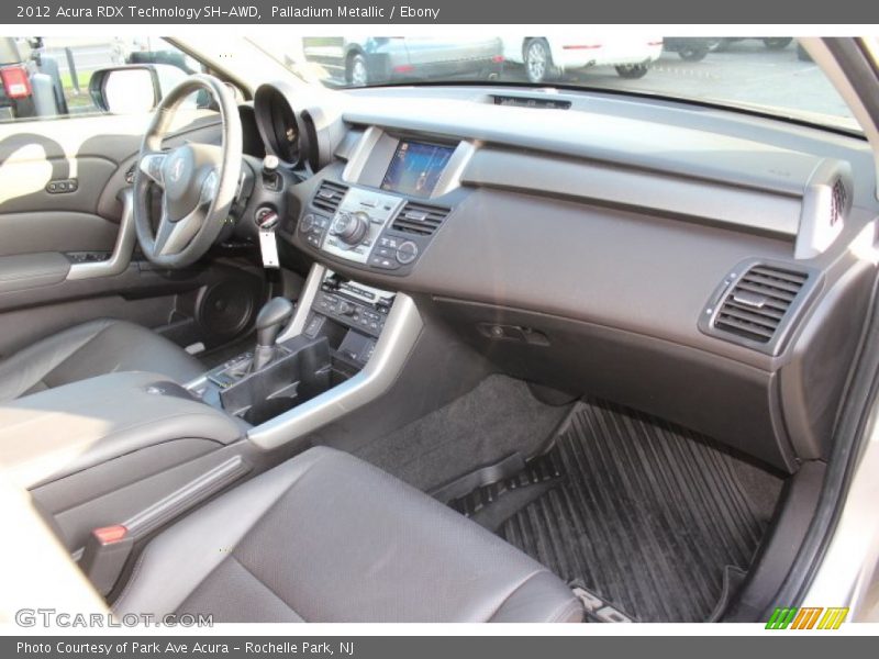 Palladium Metallic / Ebony 2012 Acura RDX Technology SH-AWD