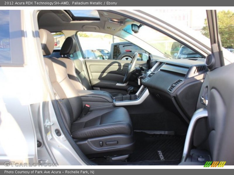 Palladium Metallic / Ebony 2012 Acura RDX Technology SH-AWD