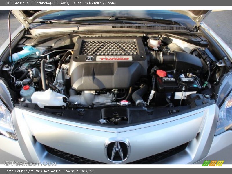 Palladium Metallic / Ebony 2012 Acura RDX Technology SH-AWD