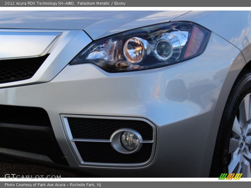 Palladium Metallic / Ebony 2012 Acura RDX Technology SH-AWD