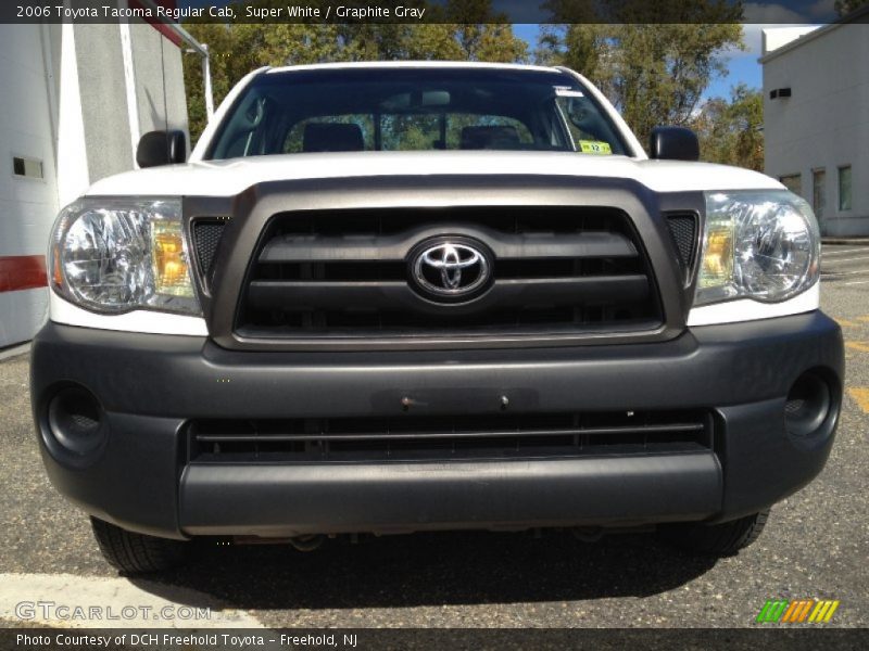Super White / Graphite Gray 2006 Toyota Tacoma Regular Cab
