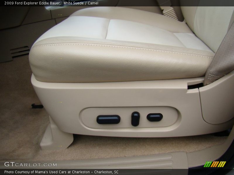 White Suede / Camel 2009 Ford Explorer Eddie Bauer