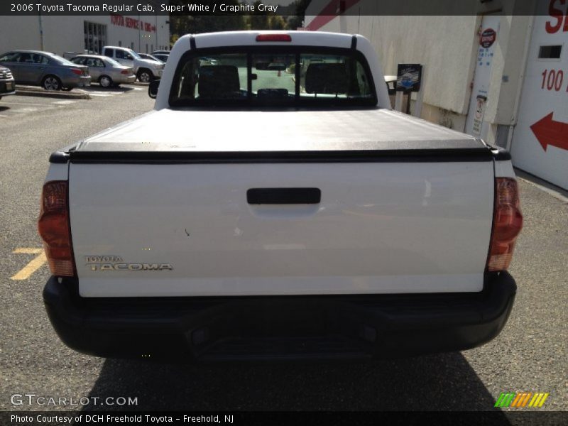 Super White / Graphite Gray 2006 Toyota Tacoma Regular Cab