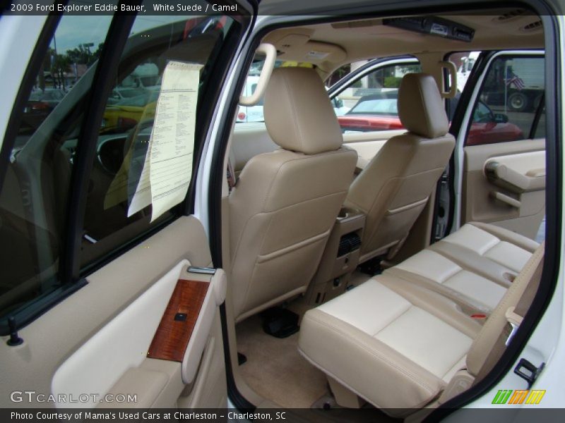 White Suede / Camel 2009 Ford Explorer Eddie Bauer