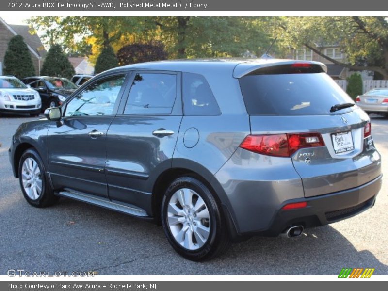 Polished Metal Metallic / Ebony 2012 Acura RDX Technology SH-AWD