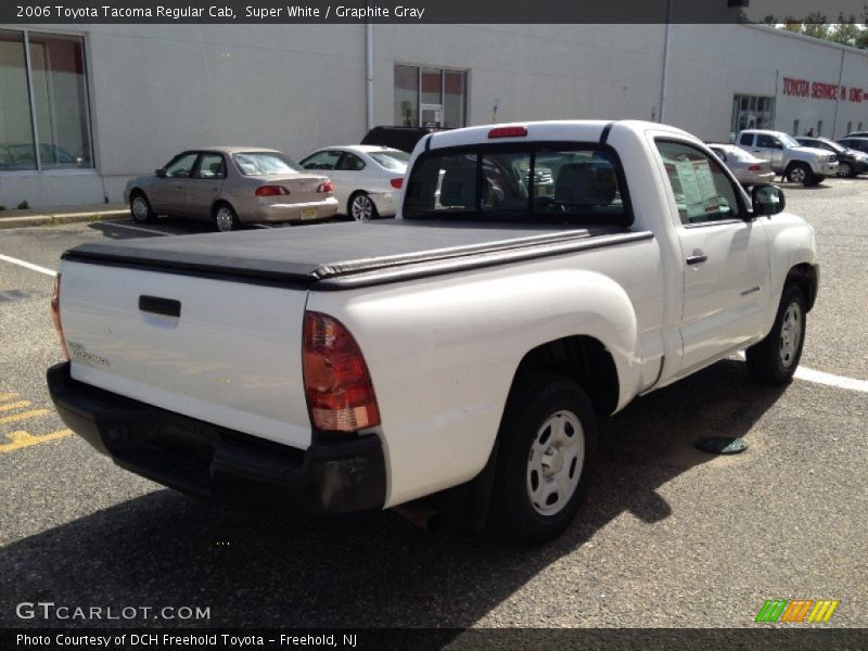 Super White / Graphite Gray 2006 Toyota Tacoma Regular Cab