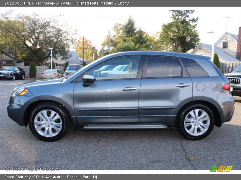 Polished Metal Metallic / Ebony 2012 Acura RDX Technology SH-AWD