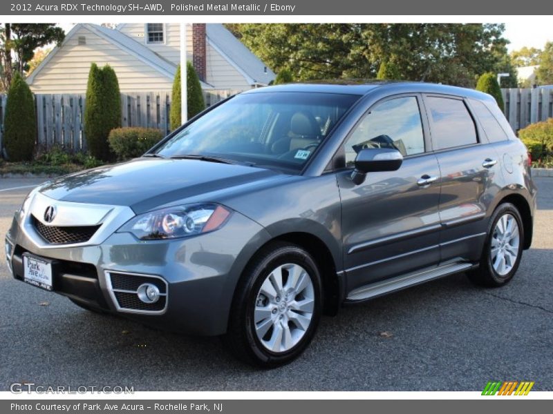 Polished Metal Metallic / Ebony 2012 Acura RDX Technology SH-AWD