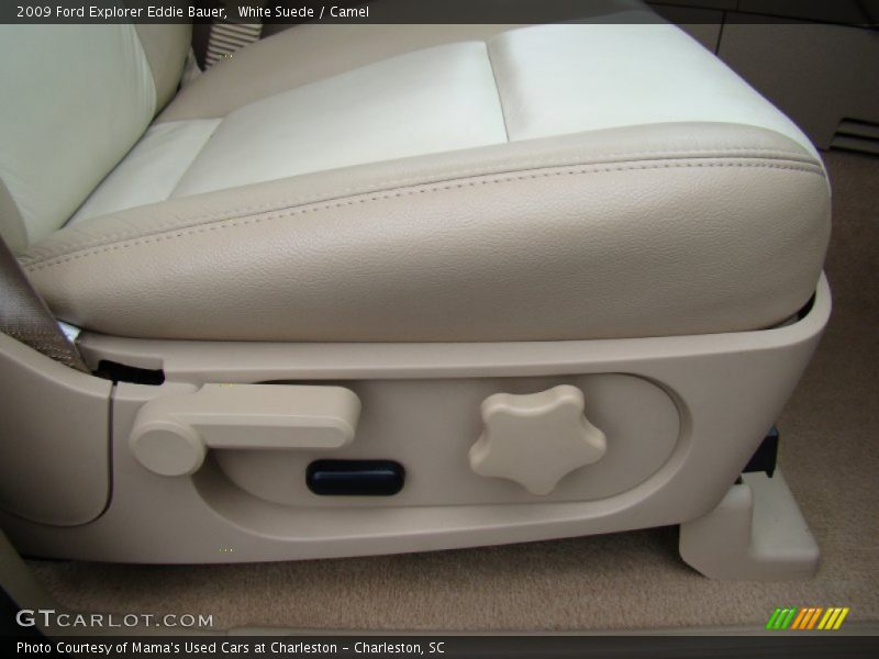White Suede / Camel 2009 Ford Explorer Eddie Bauer