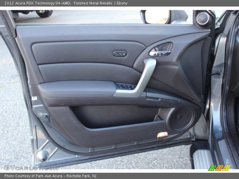 Polished Metal Metallic / Ebony 2012 Acura RDX Technology SH-AWD