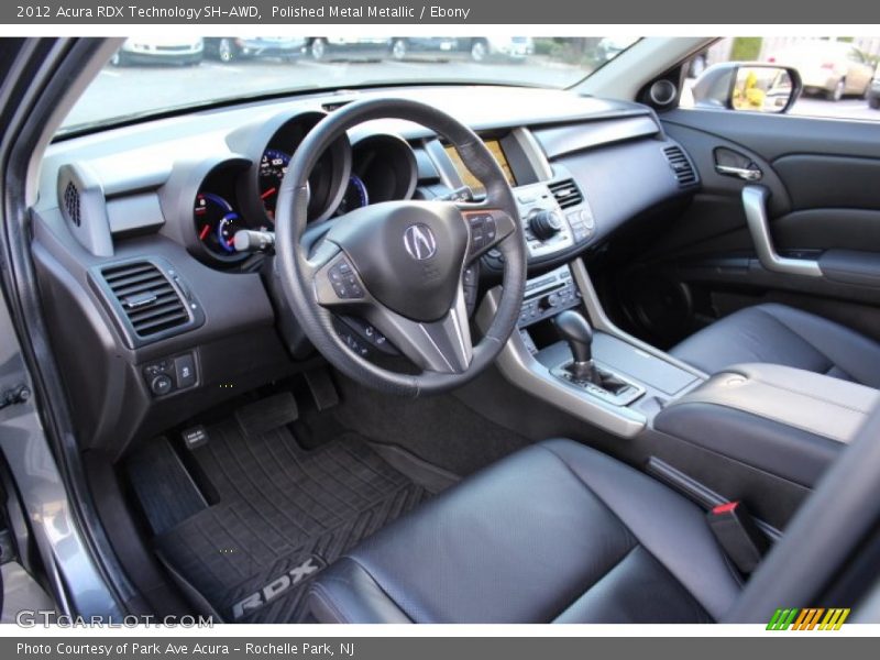Ebony Interior - 2012 RDX Technology SH-AWD 