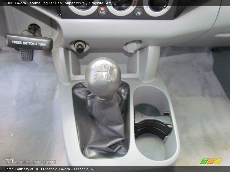Super White / Graphite Gray 2006 Toyota Tacoma Regular Cab