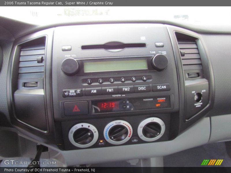 Super White / Graphite Gray 2006 Toyota Tacoma Regular Cab
