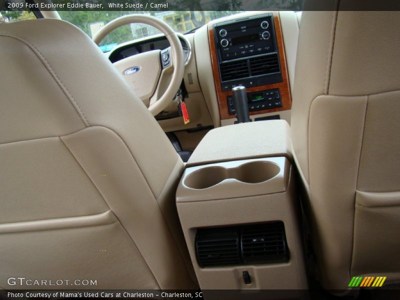 White Suede / Camel 2009 Ford Explorer Eddie Bauer