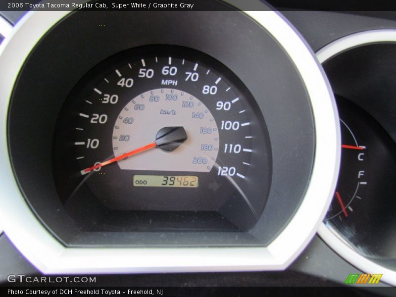 Super White / Graphite Gray 2006 Toyota Tacoma Regular Cab