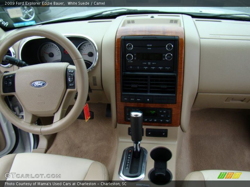 White Suede / Camel 2009 Ford Explorer Eddie Bauer