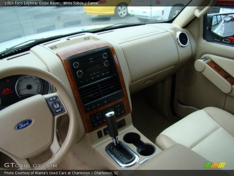 White Suede / Camel 2009 Ford Explorer Eddie Bauer
