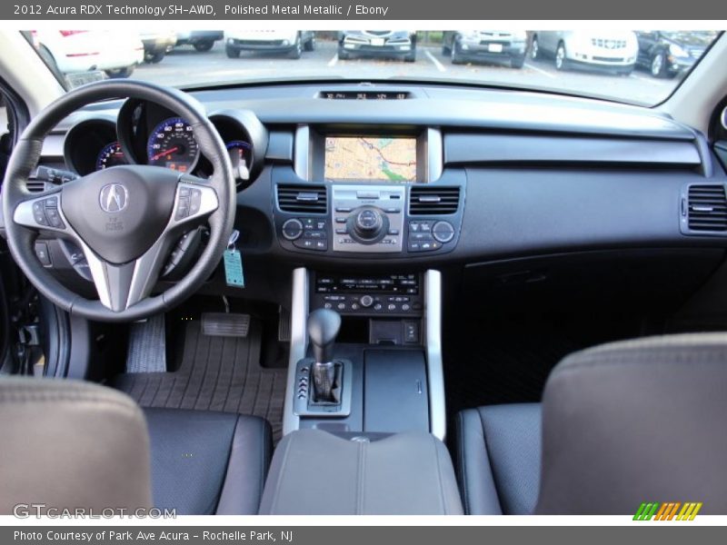 Polished Metal Metallic / Ebony 2012 Acura RDX Technology SH-AWD