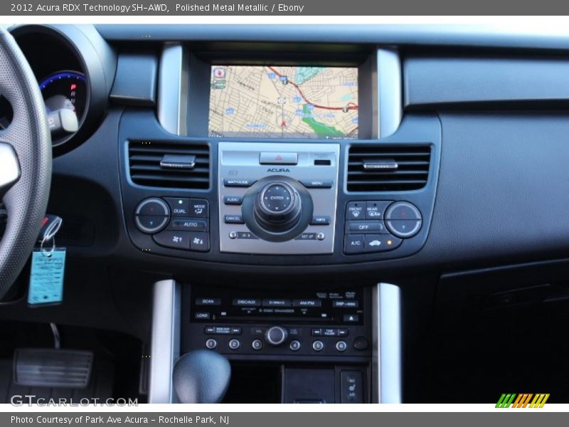 Polished Metal Metallic / Ebony 2012 Acura RDX Technology SH-AWD