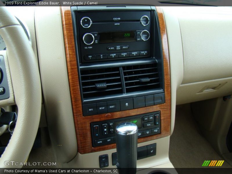 White Suede / Camel 2009 Ford Explorer Eddie Bauer