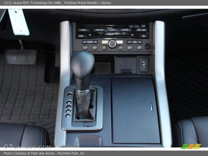 Polished Metal Metallic / Ebony 2012 Acura RDX Technology SH-AWD