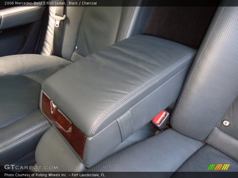 Black / Charcoal 2006 Mercedes-Benz S 600 Sedan