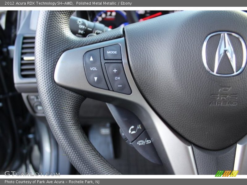 Controls of 2012 RDX Technology SH-AWD