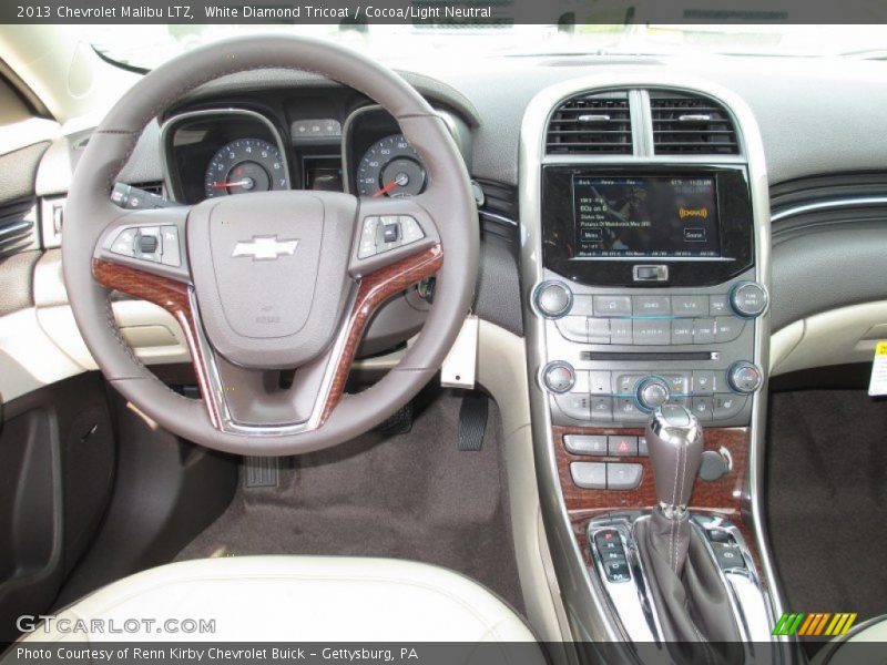 Dashboard of 2013 Malibu LTZ