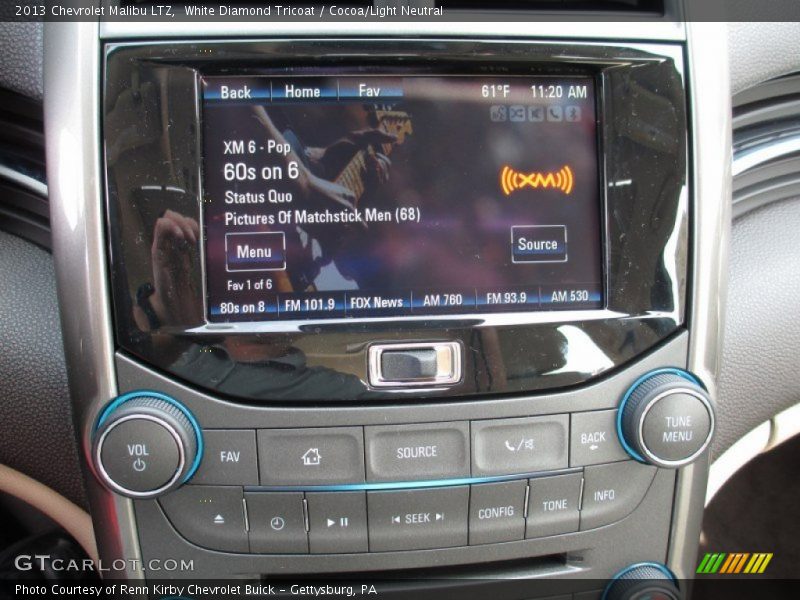 Controls of 2013 Malibu LTZ