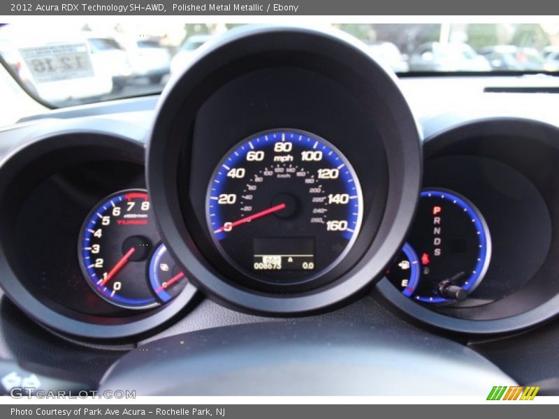  2012 RDX Technology SH-AWD Technology SH-AWD Gauges