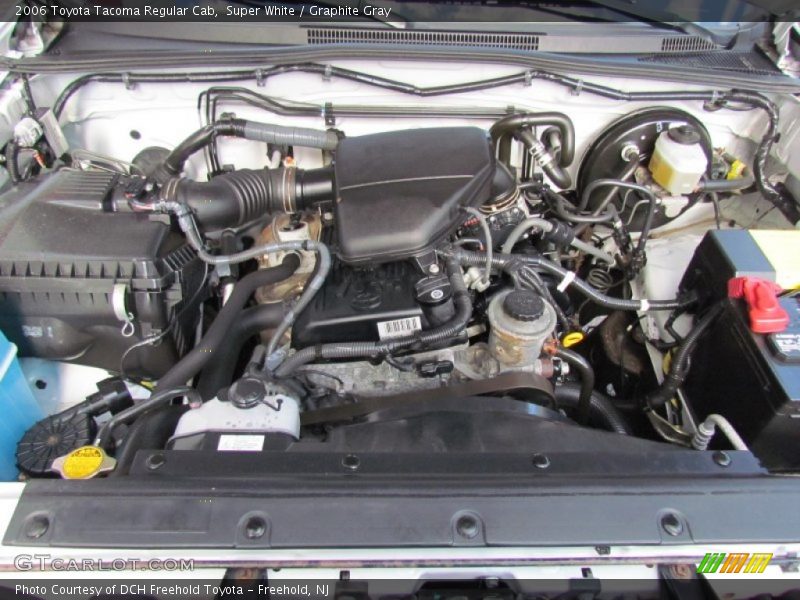 Super White / Graphite Gray 2006 Toyota Tacoma Regular Cab