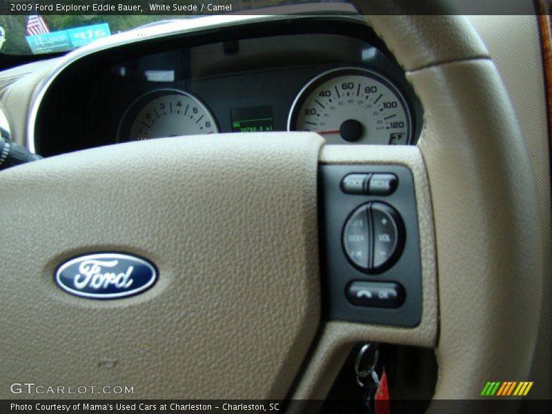 White Suede / Camel 2009 Ford Explorer Eddie Bauer