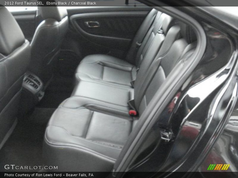 Ebony Black / Charcoal Black 2012 Ford Taurus SEL