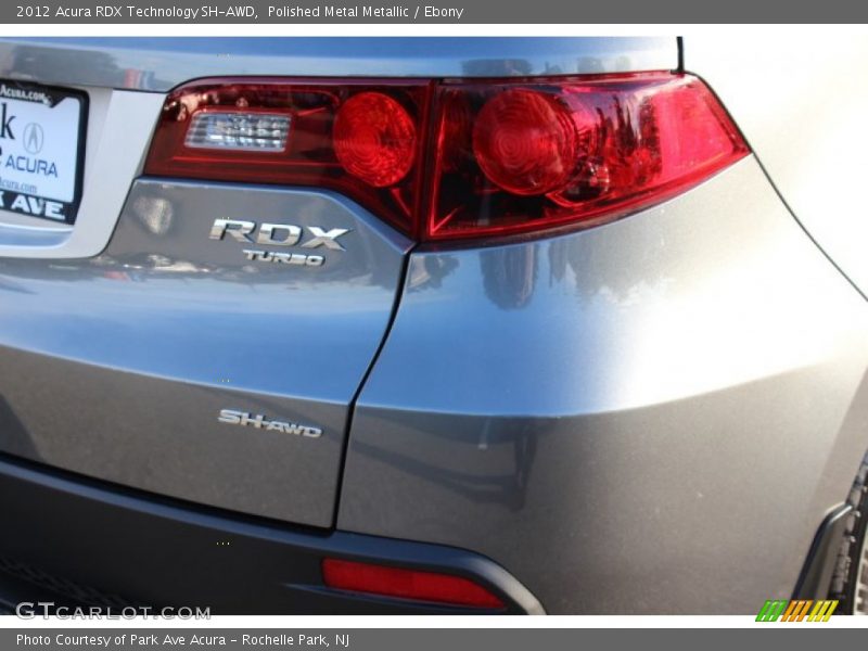 Polished Metal Metallic / Ebony 2012 Acura RDX Technology SH-AWD