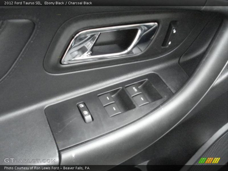 Ebony Black / Charcoal Black 2012 Ford Taurus SEL