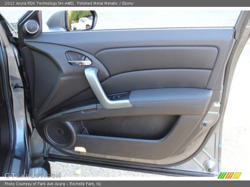 Polished Metal Metallic / Ebony 2012 Acura RDX Technology SH-AWD