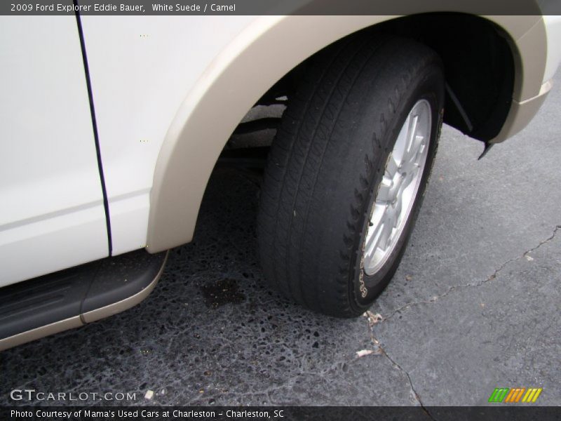 White Suede / Camel 2009 Ford Explorer Eddie Bauer
