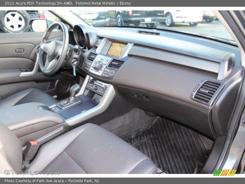 Polished Metal Metallic / Ebony 2012 Acura RDX Technology SH-AWD