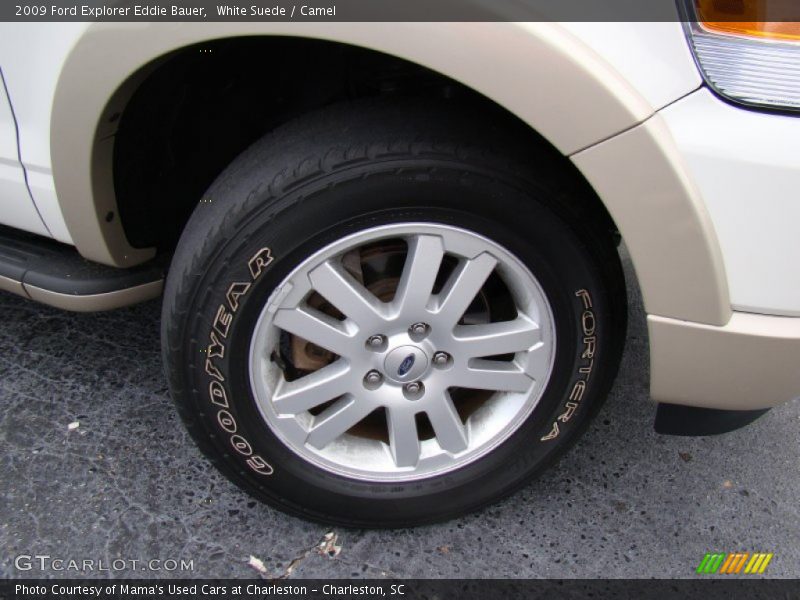 White Suede / Camel 2009 Ford Explorer Eddie Bauer