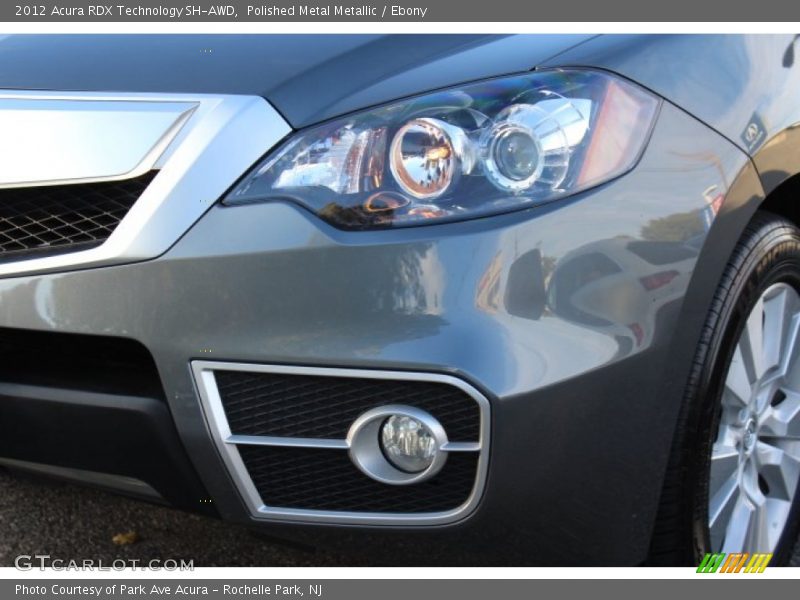 Polished Metal Metallic / Ebony 2012 Acura RDX Technology SH-AWD
