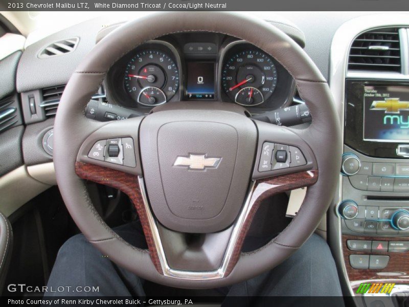  2013 Malibu LTZ Steering Wheel