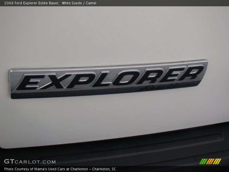 White Suede / Camel 2009 Ford Explorer Eddie Bauer