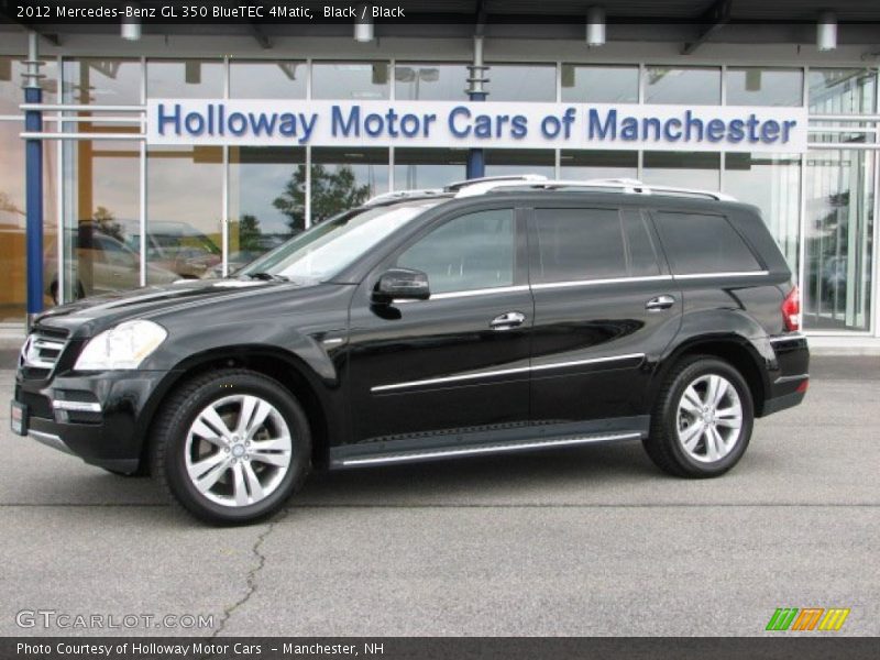 Black / Black 2012 Mercedes-Benz GL 350 BlueTEC 4Matic