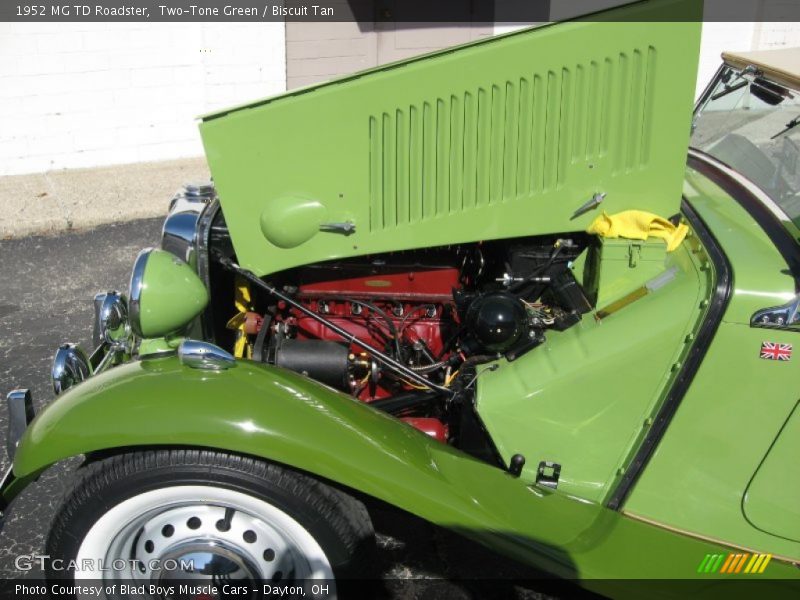  1952 TD Roadster Engine - 1250 cc XPAG OHV 8-Valve 4 Cylinder