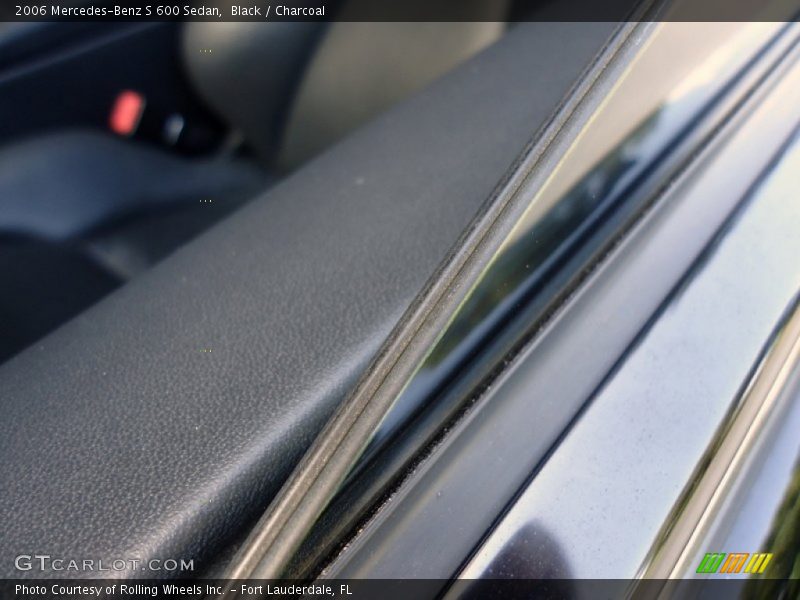 Black / Charcoal 2006 Mercedes-Benz S 600 Sedan