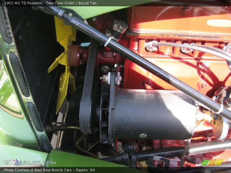  1952 TD Roadster Engine - 1250 cc XPAG OHV 8-Valve 4 Cylinder