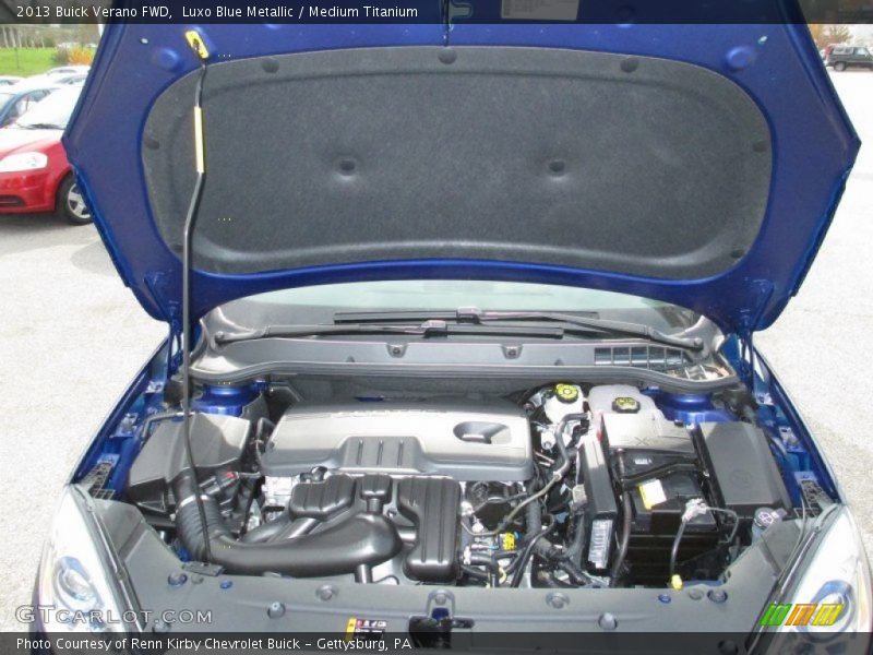  2013 Verano FWD Engine - 2.4 Liter SIDI DOHC 16-Valve VVT ECOTEC 4 Cylinder